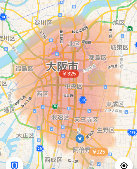 雨の日ピーク