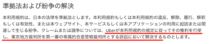 Uber Eats紛争の解決
