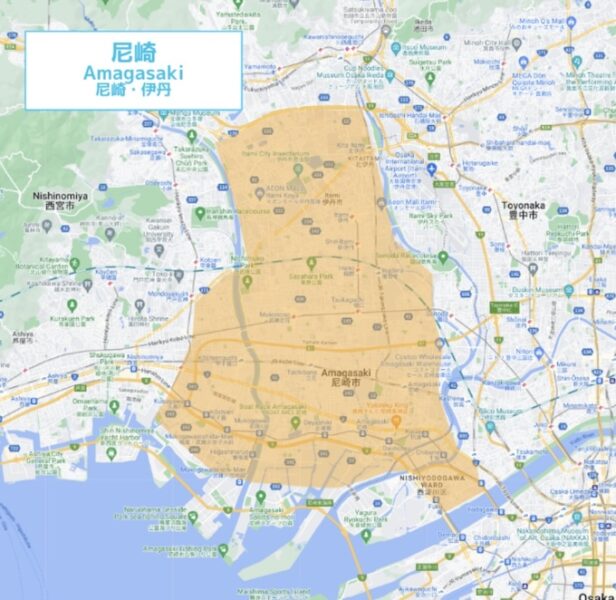 Wolt尼崎・伊丹でオープンしたエリア【24年8月〜】