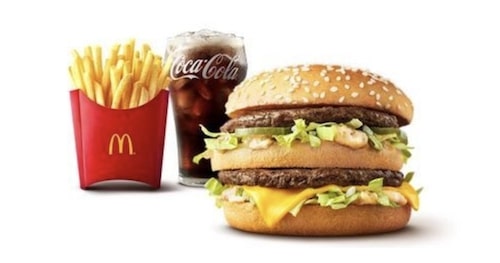 マックデリバリービックマックセットの値段