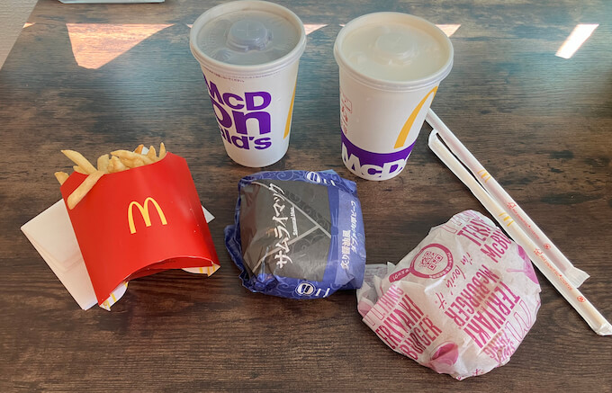 マックデリバリー商品画像
