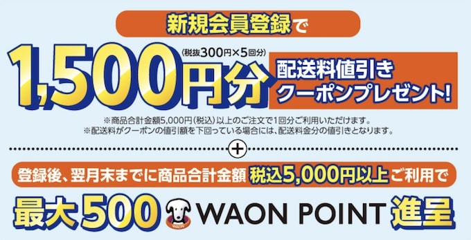 イオンネットスーパー初回クーポン【26年1月〜】