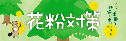 花粉症対策フェア【終了未定】