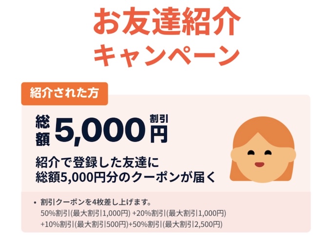 ロケットナウ注文者の友達紹介キャンペーン【25年10月〜】